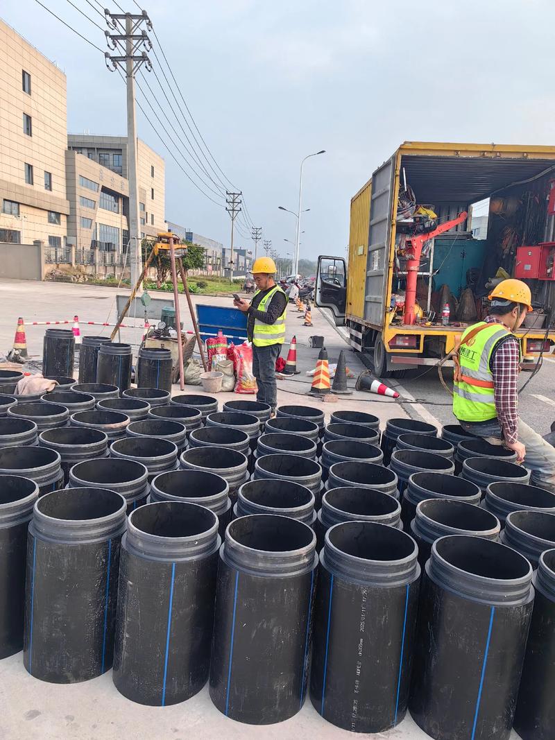 汪场镇管道短管置换