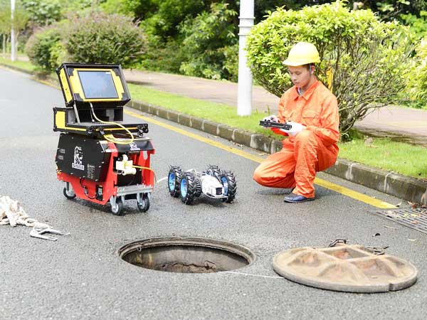 汪场镇管道机器人检测
