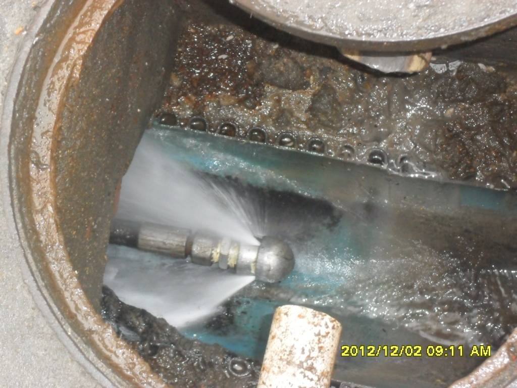 汪场镇污水管道高压清洗