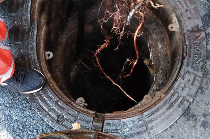 汪场镇管道预处理